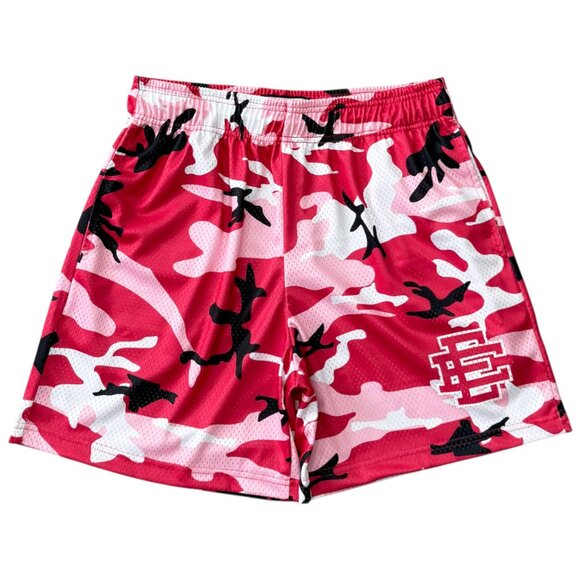 Eric Emanuel EE Basic Shorts Pink Black Camo - Picture 1 of 4
